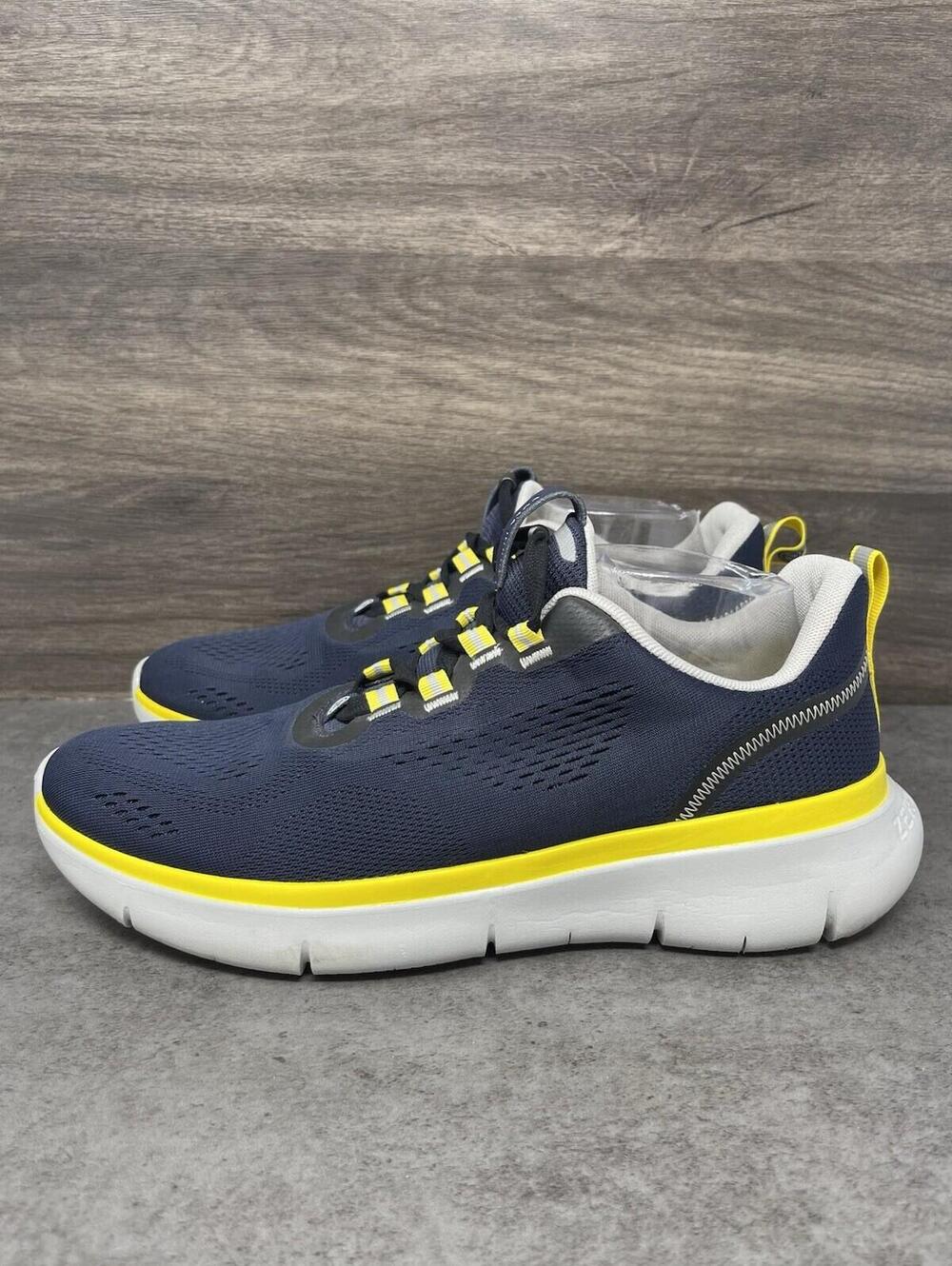 Cole Haan Zerogrand Journey Runner Sneakers Mens Size 10.5 Blue Yellow Casual
